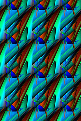 Image showing Abstract 3d background