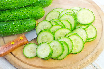 Image showing cucumber