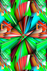 Image showing Abstract 3d background