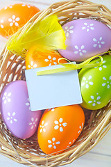 Image showing Easter eggs