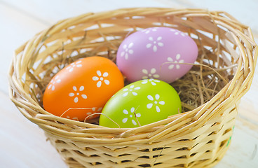 Image showing easter eggs