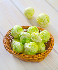 Image showing brussel cabbage