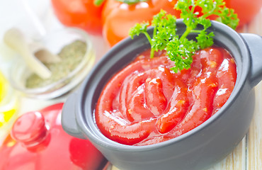 Image showing tomato sauce