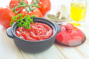 Image showing tomato sauce