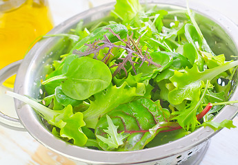 Image showing fresh salad