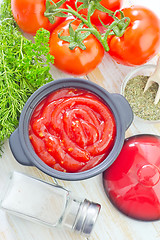 Image showing tomato sauce