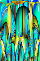 Image showing Abstract 3d background