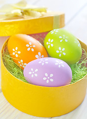 Image showing Easter eggs