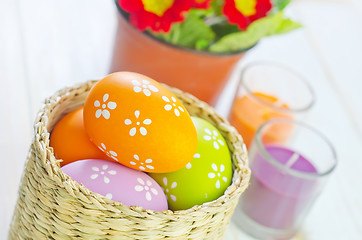 Image showing easter eggs