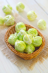 Image showing brussel cabbage