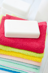 Image showing towels