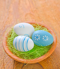 Image showing easter eggs