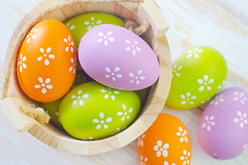 Image showing easter eggs