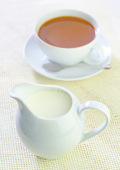 Image showing Milk and cocoa