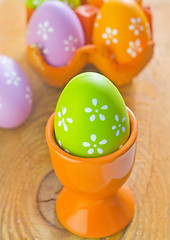 Image showing Easter eggs