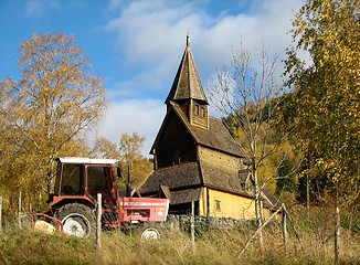 Image showing Urnes stave church