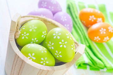 Image showing easter eggs