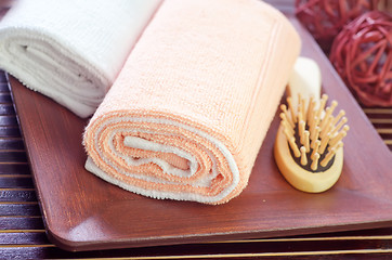 Image showing towels