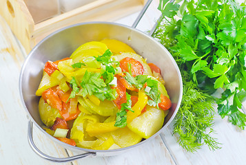 Image showing baked vegetables