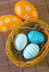 Image showing easter eggs