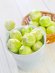 Image showing brussel cabbage