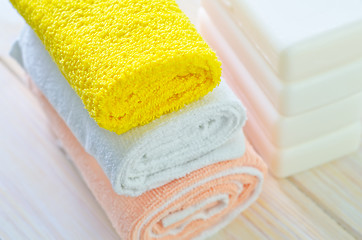 Image showing Towels