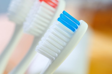 Image showing  toothbrushes