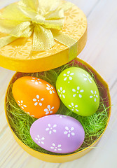 Image showing Easter eggs