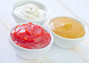 Image showing sauces