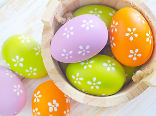 Image showing easter eggs