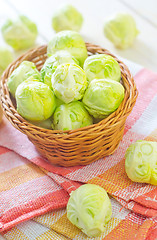 Image showing brussel cabbage