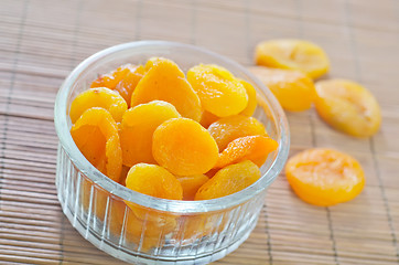 Image showing dry apricots