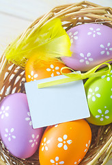 Image showing Easter eggs