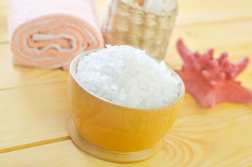 Image showing sea salt