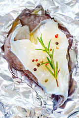 Image showing raw fish