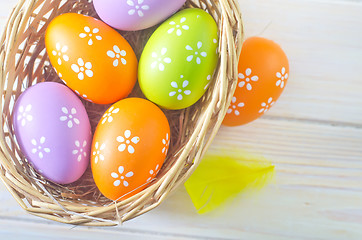 Image showing Easter eggs