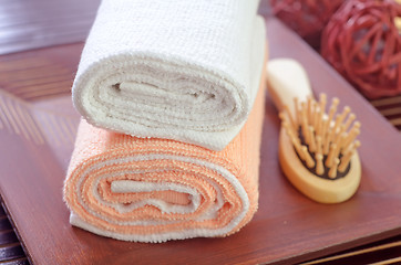 Image showing towels