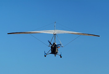 Image showing Microlight airplane