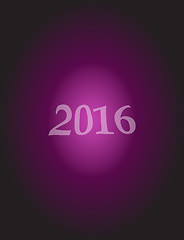 Image showing Happy new 2016 year. Colorful design. Vector illustration and photo image available.