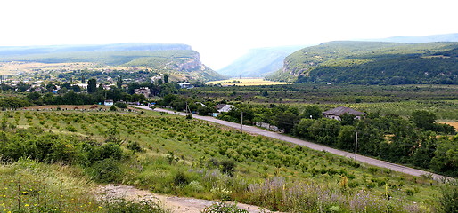 Image showing Mountains, plains in the Crimea