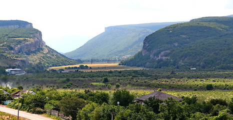 Image showing Mountains, plains in the Crimea