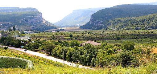 Image showing Mountains, plains in the Crimea