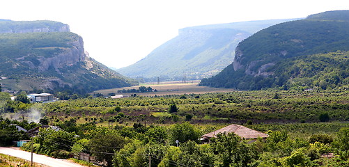 Image showing Mountains, plains in the Crimea