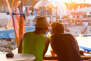 Image showing Party on Zrce beach, Novalja, Pag island, Croatia.