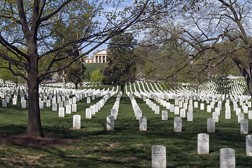 Image showing National Cemetery in Virginia