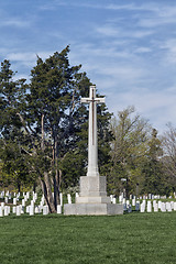 Image showing Tombstones at Arlington National Cemetery