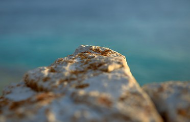 Image showing Aged rock texture background 