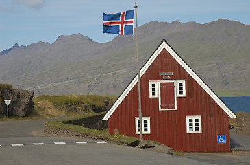 Image showing Red house