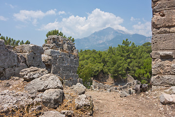 Image showing Ancient Phaselis city