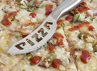 Image showing pizza